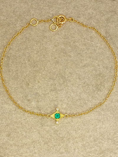 Aurelia Emerald Bracelet