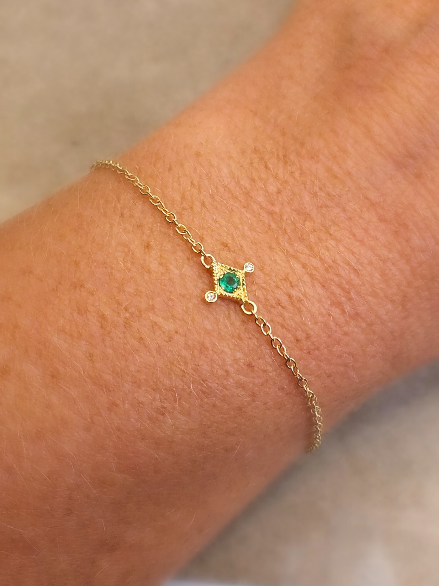 Aurelia Emerald Bracelet