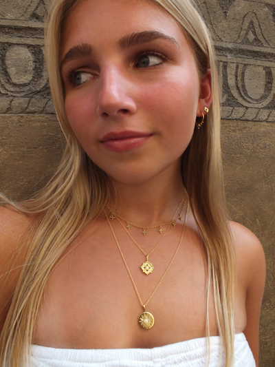 Luminis Aegis - Shield of Light Diamond Necklace