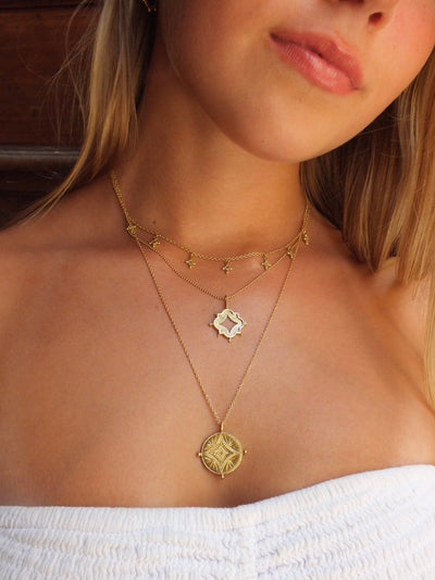Luminis Aegis Gold Necklace