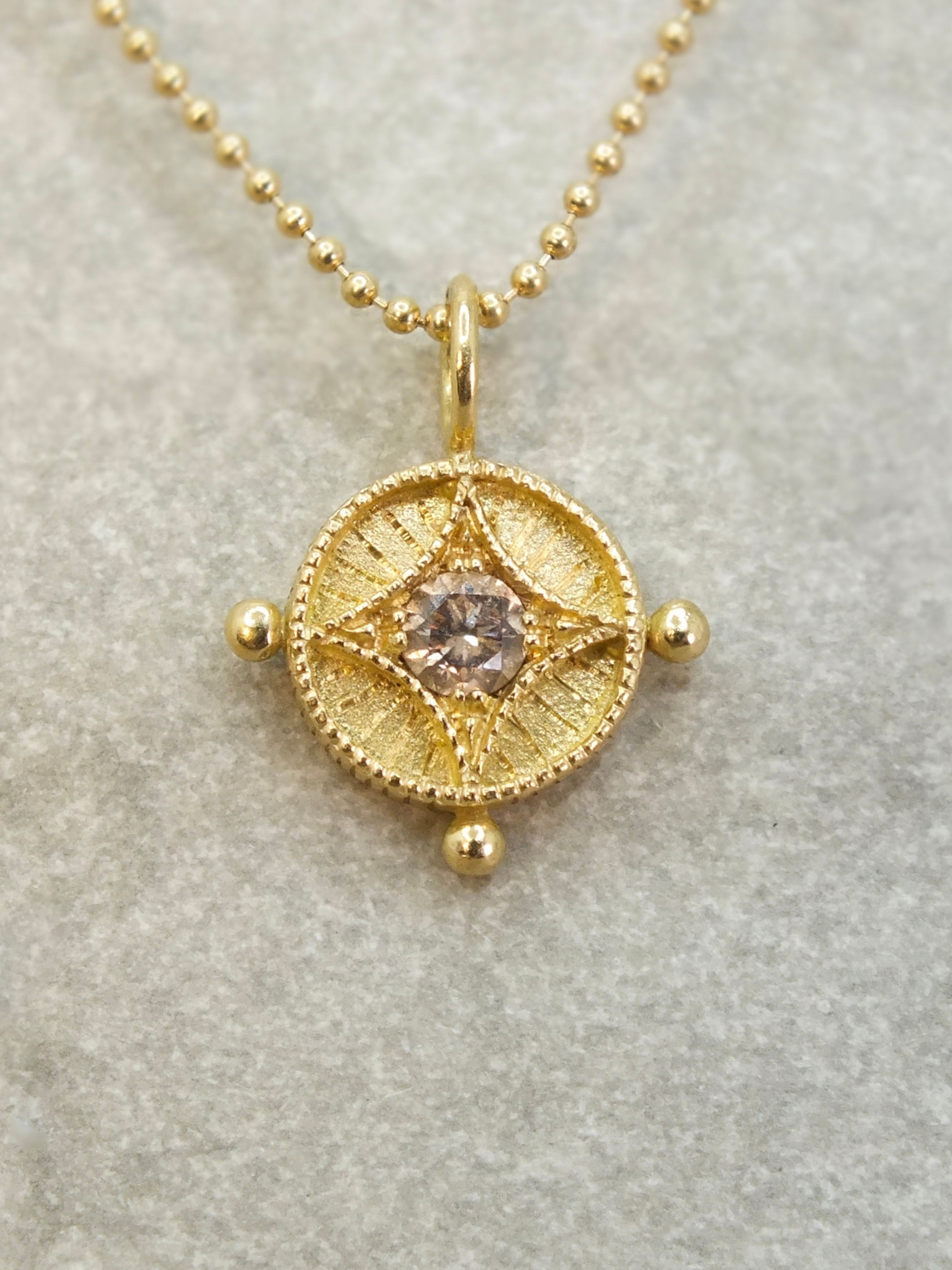 Ad Astra Brown Diamond Necklace