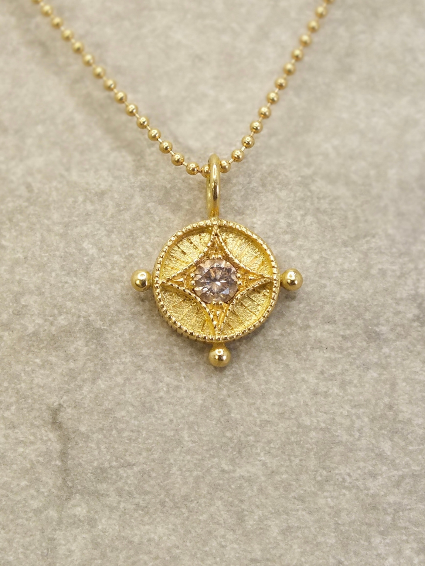 Ad Astra Brown Diamond Necklace