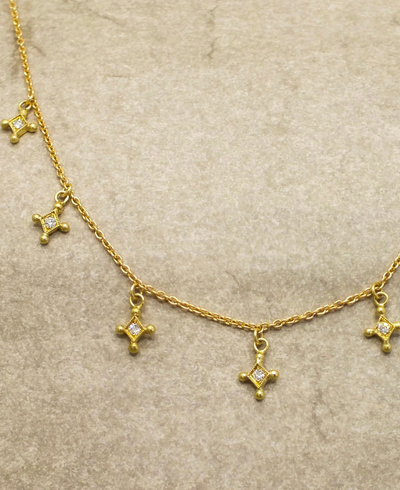 Temple of the Stars Diamond Station Necklace