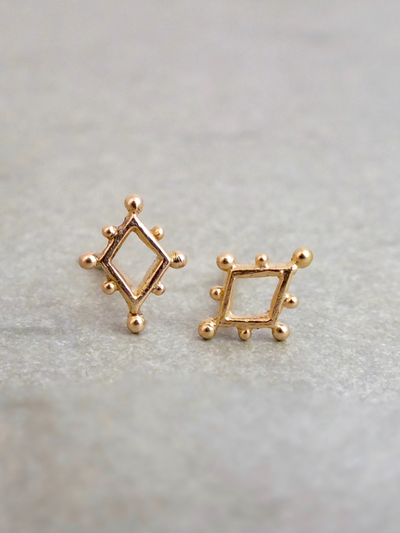 Etruscan Gold Studs