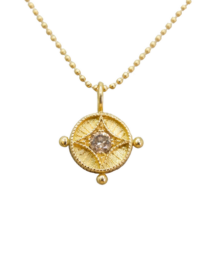 Ad Astra Brown Diamond Necklace