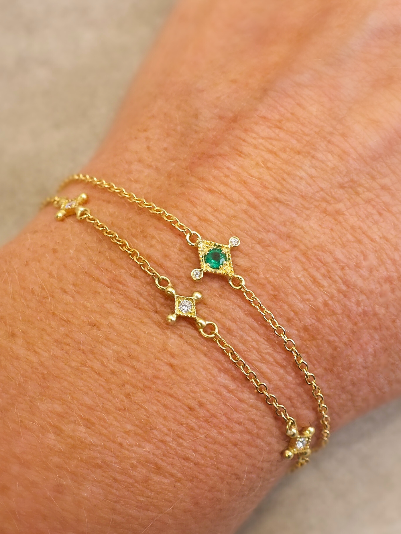 Temple of the Stars Diamond Bracelet