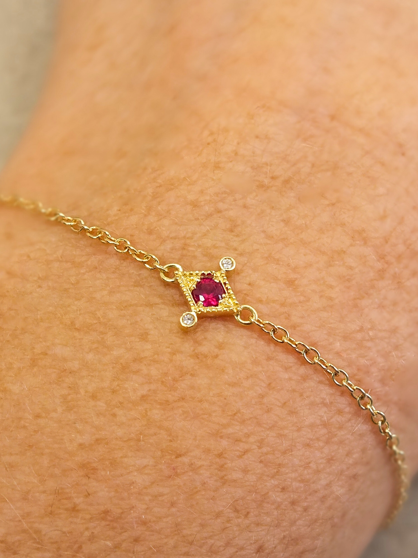 Aurelia Ruby Bracelet