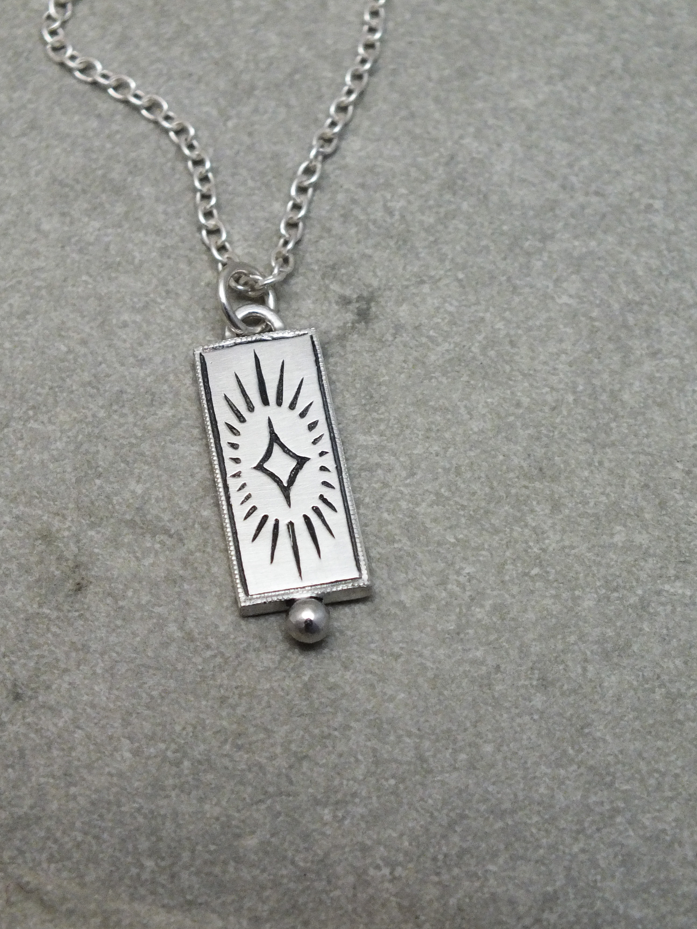 Lux Necklace in Sterling Silver