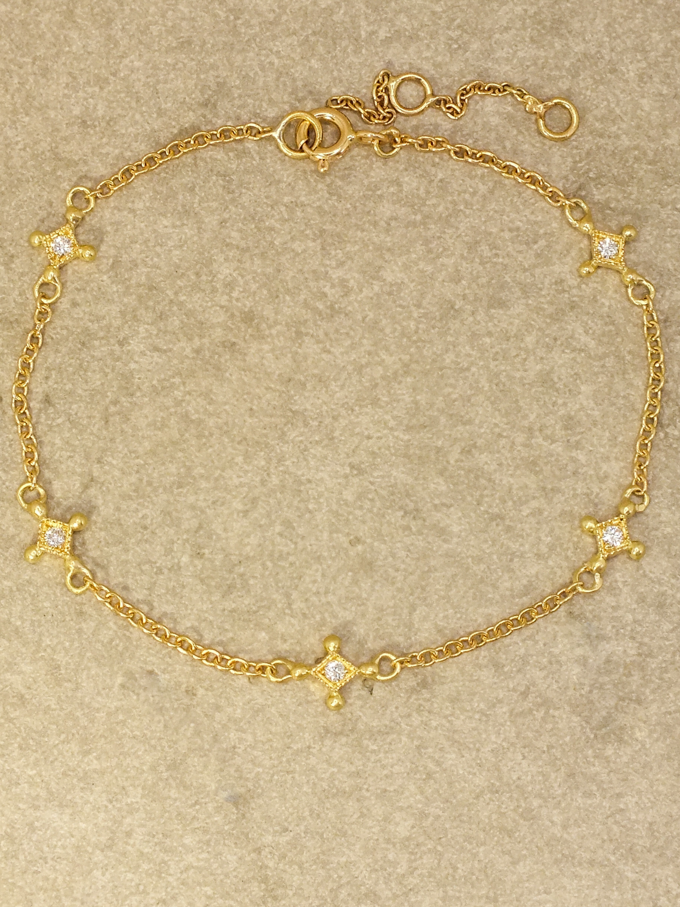 Temple of the Stars Diamond Bracelet