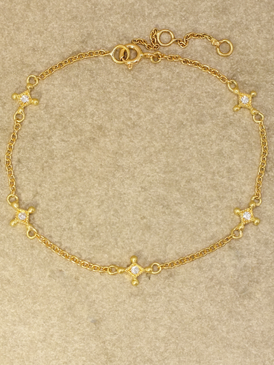 Temple of the Stars Diamond Bracelet