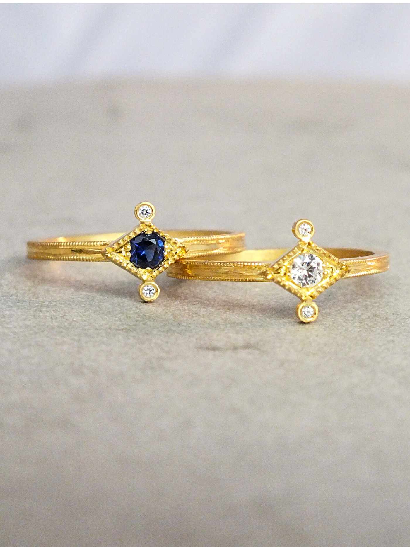 Aurelia Blue Sapphire Ring