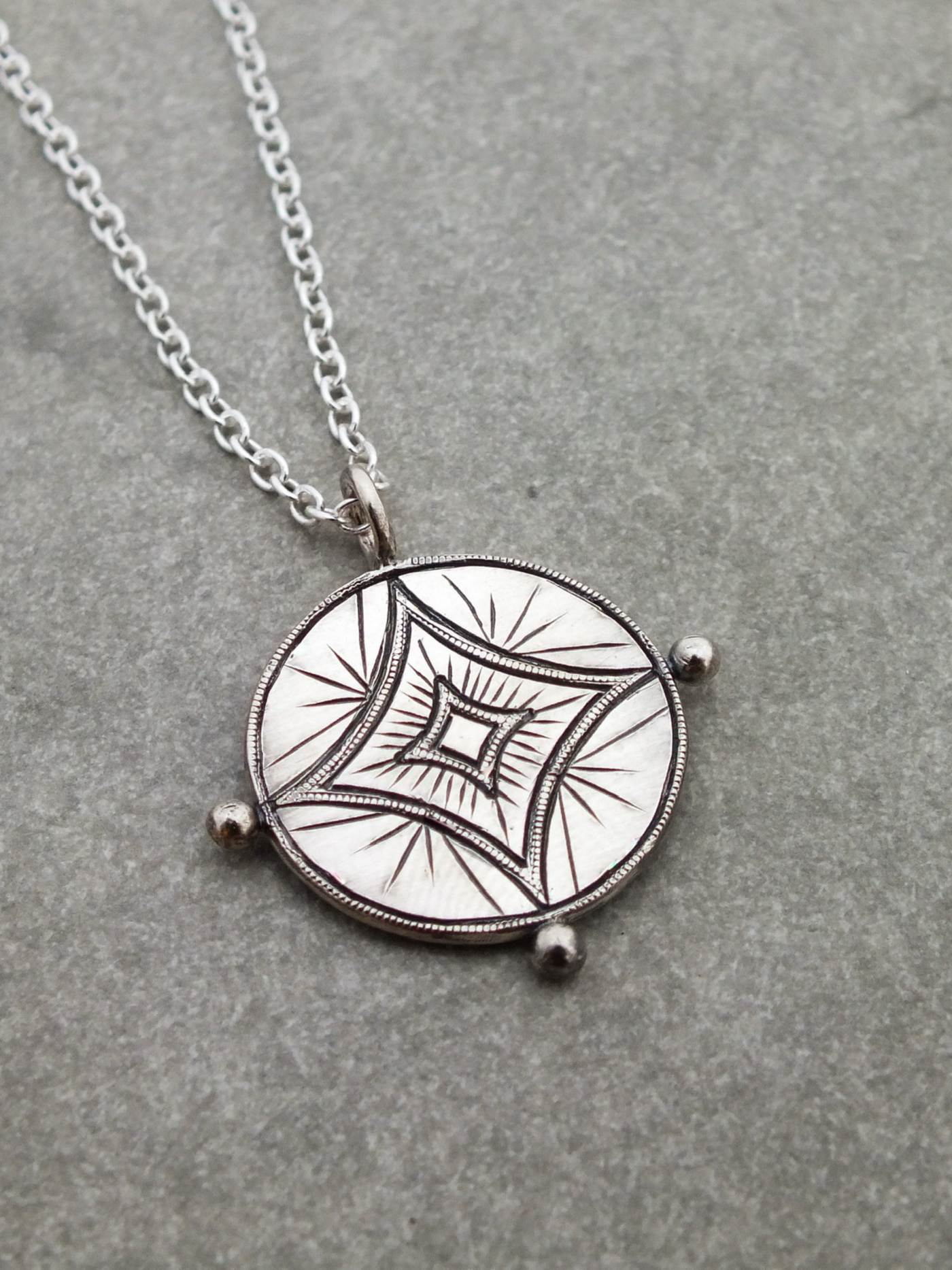 Astraeus Necklace in Sterling Silver