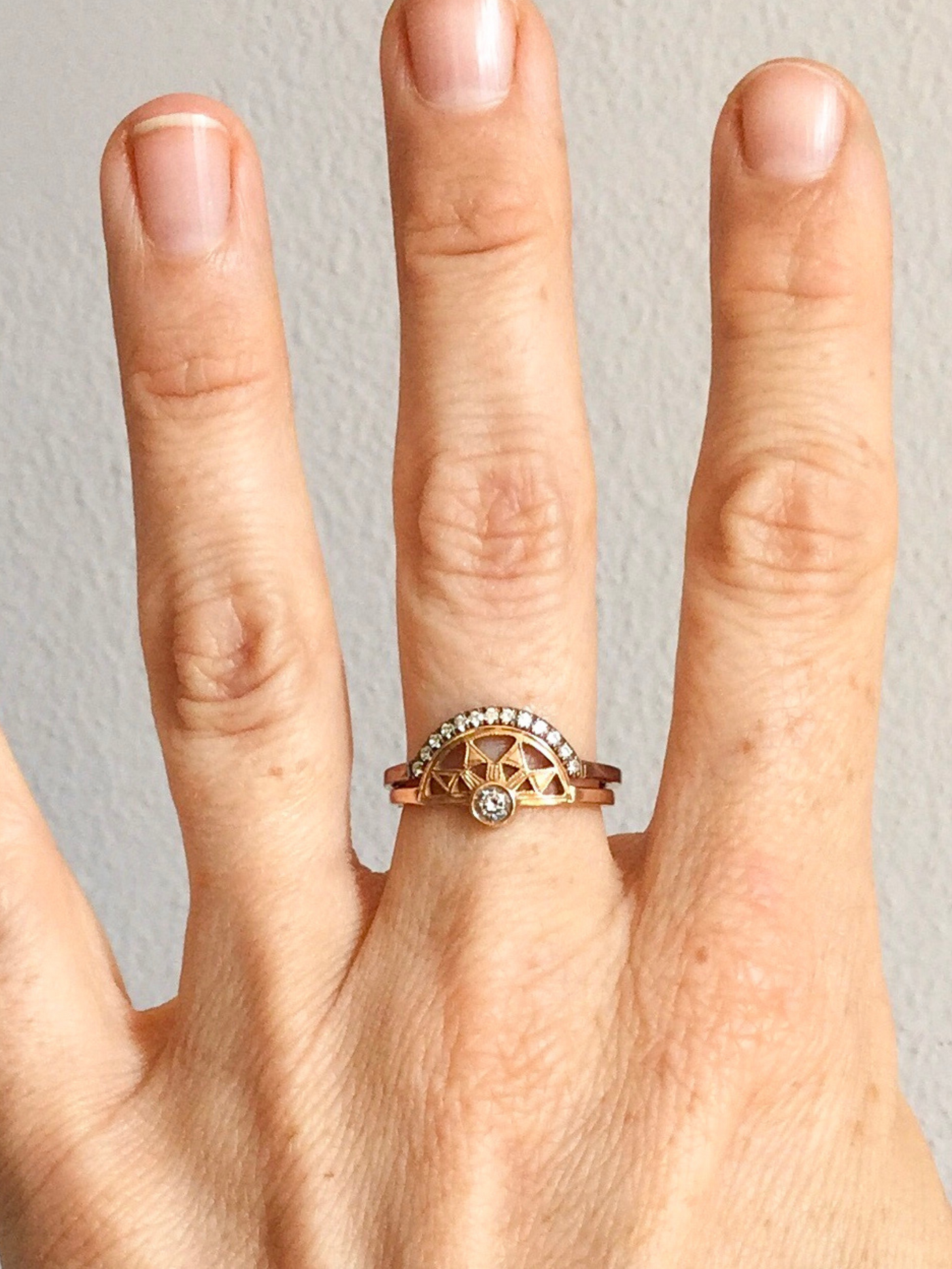 Diamond Halo Wedding Ring