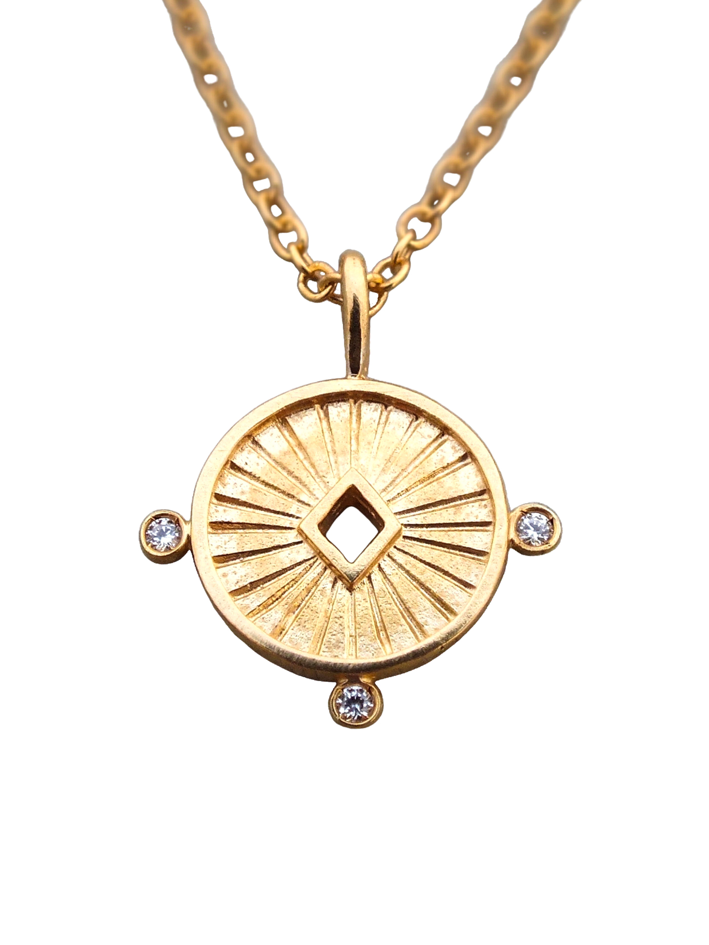 Aurora Necklace in 18k gold and Diamonds
