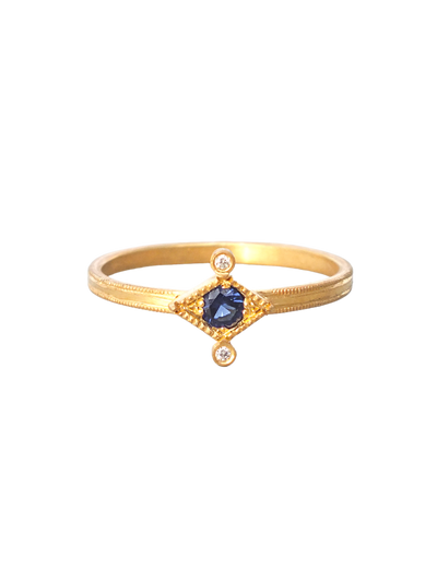 Aurelia Blue Sapphire Ring