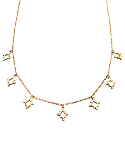 Etruscan Necklace 18k Gold